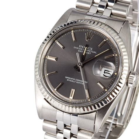 rolex mens datejust 1601 diamond|Rolex Datejust 1601 for sale.